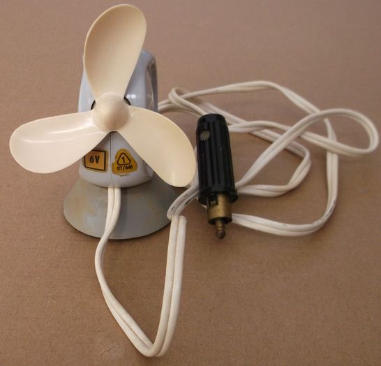 Car fan Libelle 64 6 volts, used