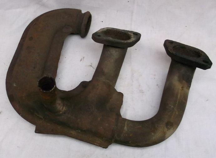 Citroen GSA Exhaust manifold on the right, used
