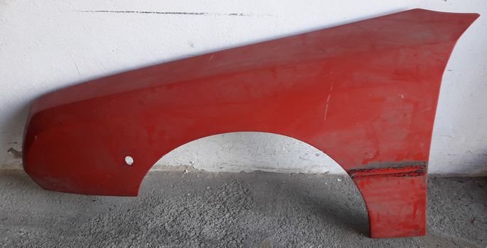 Citroen GSA Front fender left red, used