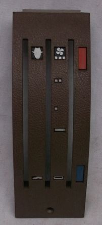 Citroen GSA panel heating slide lever brown, used