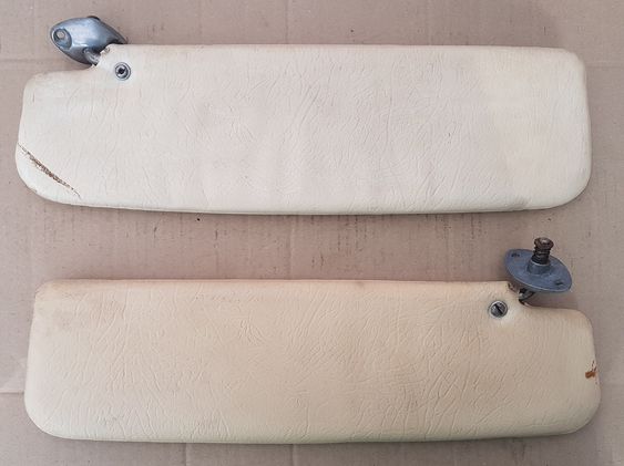 Moskvich 408/412 sun visor, a pair, used with spots