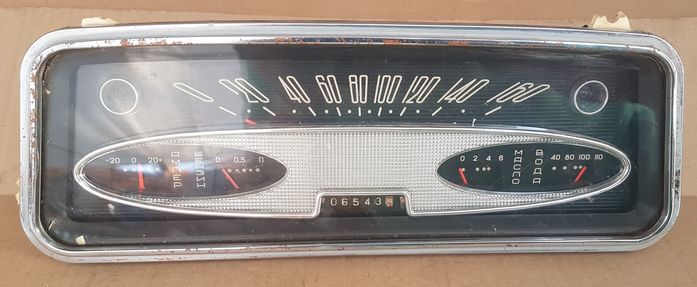 Moskvich 408/412 speedometer, plastic used V