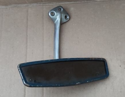 Moskwitsch 408 rear-view mirror, aluminum base, used