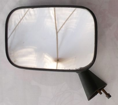 Wartburg Rear view mirror left outside with seal, used