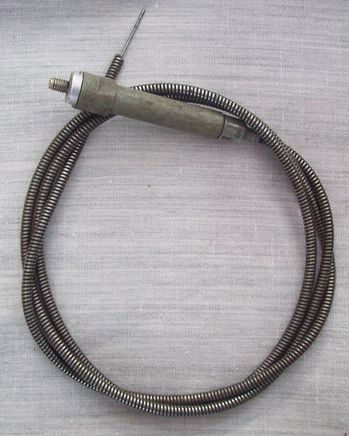Wartburg 353 312 Kuehler blinds Bowden cable, ca.136 cm