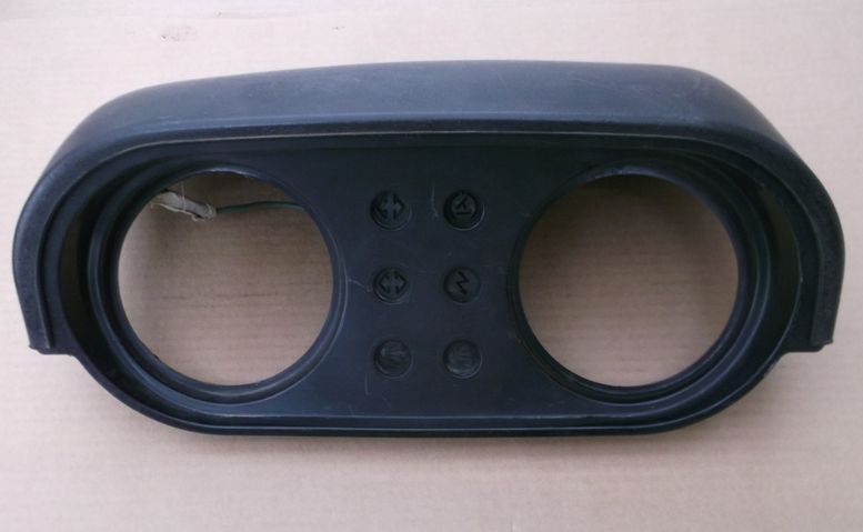 Wartburg 353 instrument panel with glare protection, used